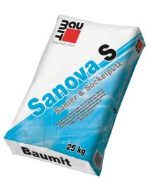 Omet sanacijski Sanova S 25kg Baumit

