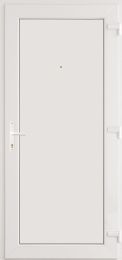 Vrata vhodna SEVILLA 980x2080mm, desna, PVC bela 