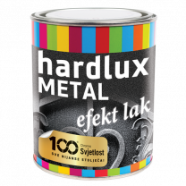 Lak emajl Hardlux metal efekt črni  0,75l