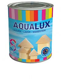 Lazura vodna 0,75l bela Aqualux