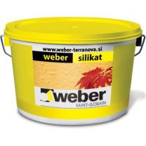 Fasadna barva Silikatna osnovni toni 7 kg Weber