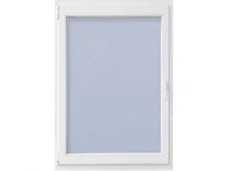 Okno PVC JEWE 88x118cm, levo, belo, 6 komorno, steklo 1,1K, odpiranje in nagib 