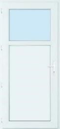 Vrata vhodna DRAVA 980x2080mm, leva, PVC bela 