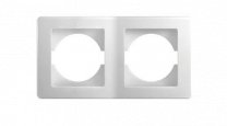 OKVIR 2x horizontalni beli EKONOMIK TEM OE20PW-U