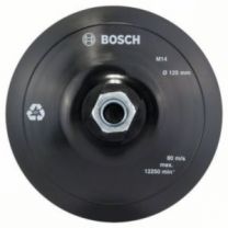 Krožnik gumijast s samopritrdilnim sistemom M14,125mm,12500 o/min– BOSCH