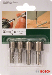 Komplet natičnih ključev 4/1 - 7,8,10,13mm - BOSCH– BOSCH