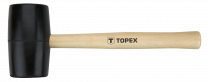 Kladivo gumi 450 g lesen ročaj TOPEX