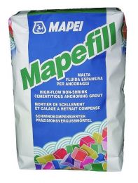 Mapefill  tekoča ekspanzijska malte za podlivanje in sidranje 25kg