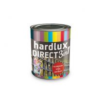 Hardlux lak direct 3 v 1 črni RAL 9005 0,75l