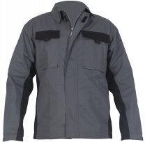 Delovna jakna Basic št.3XL, temno siva