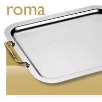 Pladenj servirni Roma, 40cm, inox
