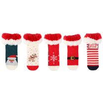 Božične otroške nogavice barvne,Tims