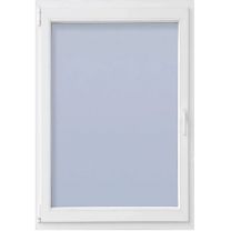 Okno PVC JEWE 58x88cm, desno, belo, 6 komorno, steklo 1,1K, odpiranje in nagib 