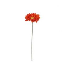 Cvetje umetno Mica, gerbera oranžna, 51 cm, Edel.