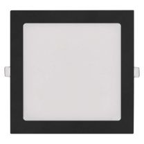 Panel LED črn vgradni NEXXO, kvadraten 18W 1500Lm 3CCT, IP40