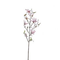 Cvetje umetno Mica, magnolija temno roza 75 cm, Edel.
