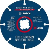 Rezalna plošča EXPERT Carbide Multi Wheel X-LOCK, 125 mm, 22,23 mm– BOSCH