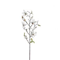 Cvetje umetno Mica, magnolija nežno bela 75 cm, Edel.