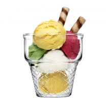Kozarec za sladoled Mini kornet, 24ml
