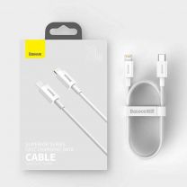 Kabel polnilni Baseus CATLYS-B02 QC USB-C/Lightning I-phone 20W 1,5m, bel