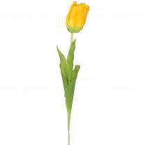 Cvetje umetno Mica tulipan rumen 64 cm, Edel.