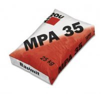 Omet apneno cementni MPA 35 25 kg  Baumit
48 vreč/paleta