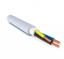 Kabel mehkožilni PP/L 5x0,75mm beli H03VV-F Eventus