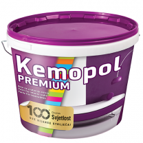 Barva za stene notranja 15L Kemopol premium bel