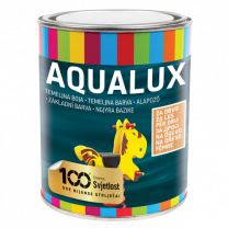 Barva Aqualux temeljna za les bela 0,75l