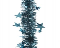 Girlanda modra z zvezdicami 12,5x270 cm, DSGlas