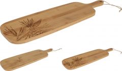 Deska za serviranje bambus 40x25x0,7cm, Koop.