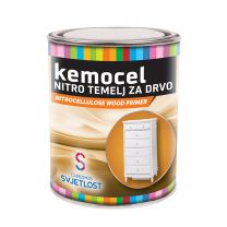 Kemolux temeljna za les bela 2,50 L