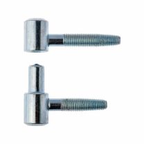 Spona cilindrična dvokraka FI16mm, bel Zn, komplet