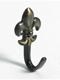 DEKORATIVNO OBEŠALO 41x20x19 mm, 2kos, medenina