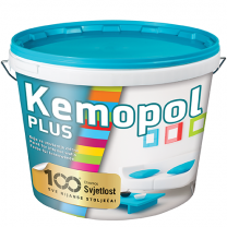 Barva za stene notranja visoko pokrivna kemopol plus 15l bel + premium glet 1.kg gratis