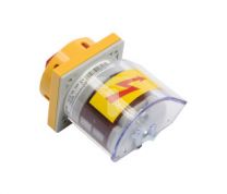 STIKALO GREBENASTO 4G25-10-U S25, 25A, 0-1, 3POL., RUM-RDEČ, VGRAD. Z ZAKLEP.