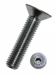 VIJAK DIN 7991(iso106429 IMBUS M  8X90  INOX/A2