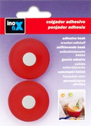 INOFIX OBEŠALNIK 2311 SAMOLEPLJIV RDEČ