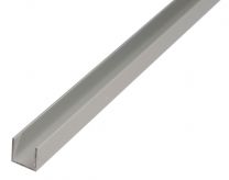 PROFIL "U" 10x15x10x1,5mm/2m, ALU eloxiran