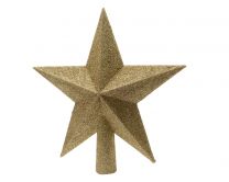 Zvezda božična zlata  19 cm Kaem.