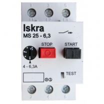 STIKALO motorsko MS25 6.3-10A ISKRA