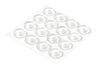 Blažilec samolepilni  D13x3mm, 16/1, prozoren art. 9191063