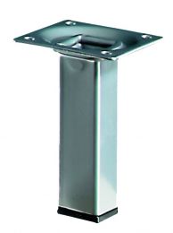 NOGA POHIŠTVENA aluminij obdelava  25 x 25 x 100mm art.: 16863
