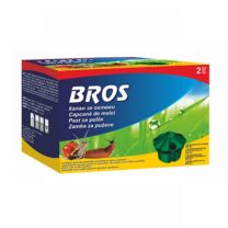 Past za polže, 2 pasti + tekočina 5ml, BROS (polnilo 