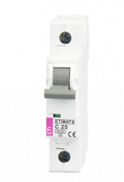 VAROVALKA ETIMAT-6 C 1p 25A 2141518 ETI