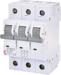 VAROVALKA ETIMAT-6 B 3p 20A 2115517 ETI
