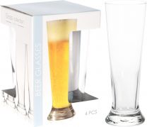 Kozarec za pivo 370ml set 4/1 
