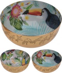 Skleda kovinska 170x75mm, žival.motiv, Koop.