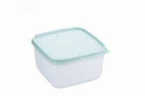 Doza za shranjevanje kvadratna HOME GREEN EKO iz sladkornega trsa 1,50l 16x16x9,5cm  različne barve (