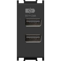 POLNILNIK USB 5V 2,4A 1M EM67SB-B